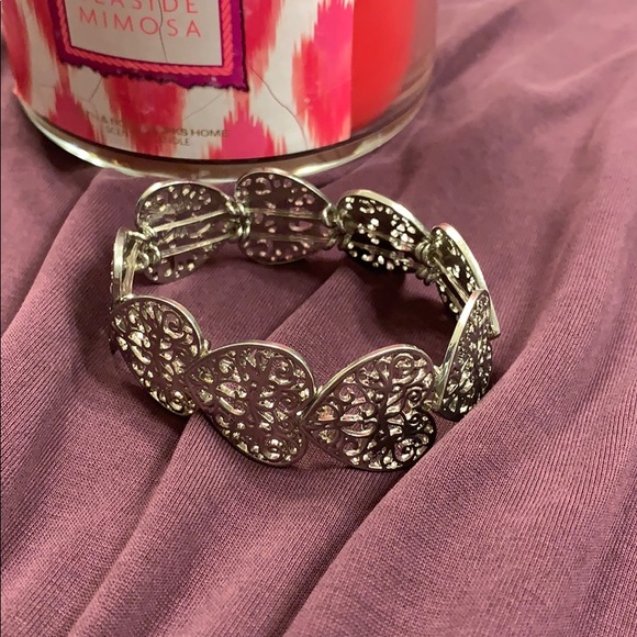 Silver heart bracelet - Picture 3 of 5